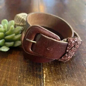 RITZ | Vintage Brown Leather Belt